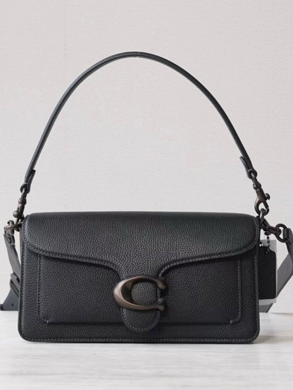 Coach Tabby 26 Shoulder Bag Crossbody Leather Authentic